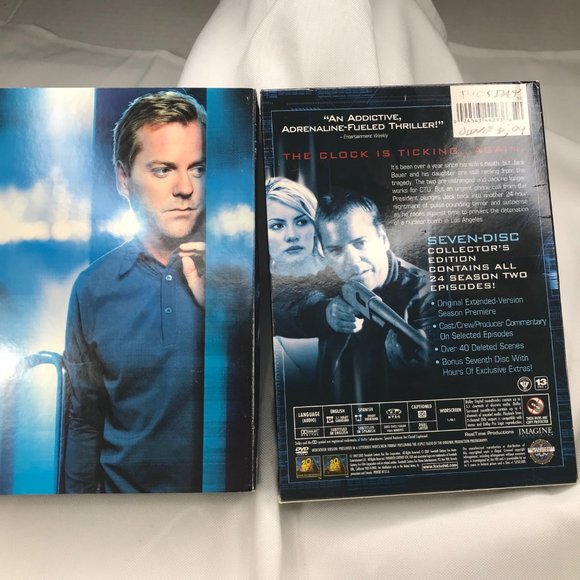 24 DVD Seasons 1-2 Preowned Excellent Condition - Picture 2 of 9